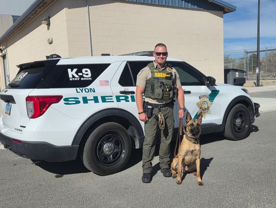Lyon County Sheriff’s Office introduces new K9 team