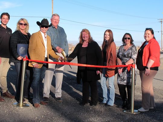 Main Street Fernley celebrates new crosswalk with ribbon cutting