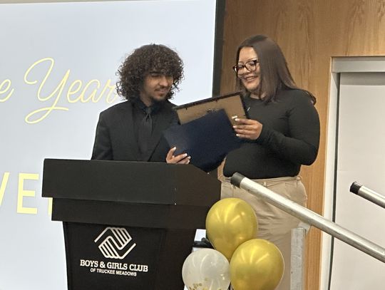 Manny Welsh honored as Youth of the Year