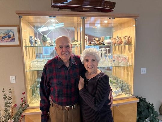 Married for 67 years full steam ahead