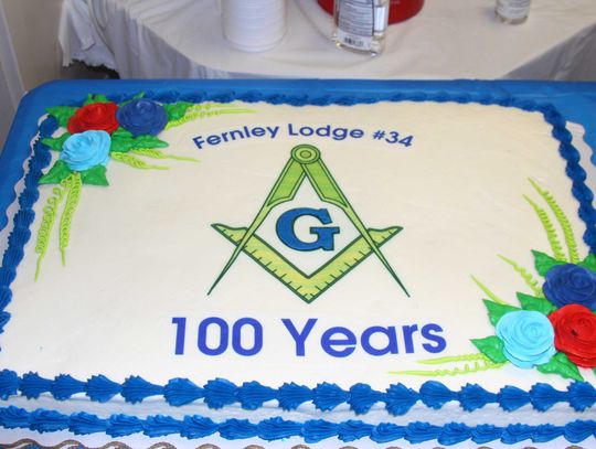 Masons celebrate 100 years with visit from Grand Master
