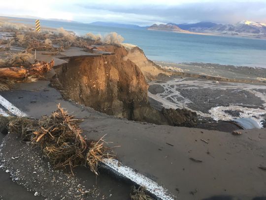 NDOT reopens State Route 446 south of Pyramid Lake