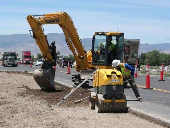 NDOT working on sidewalk improvements on Main Street