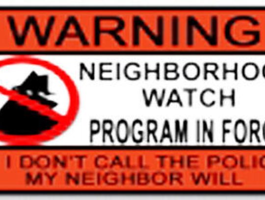 Neighborhood Watch and Safety Meeting Aug. 24