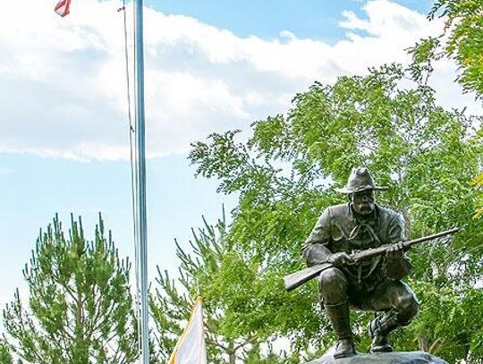Nevada Veteran's Coalition dedicates Trooper monument