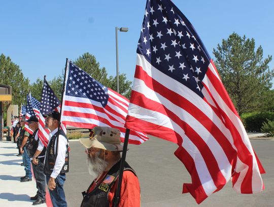Nevada Veterans Coalition conducts unaccompanied service for 7 veterans