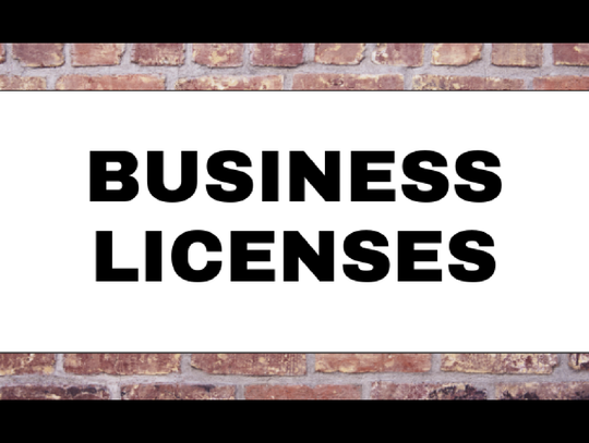 New business licenses
