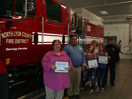 North Lyon CERT graduate may be state's youngest
