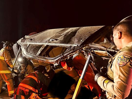 North Lyon Fire responds to serious motor vehicle crash with mutual aid support