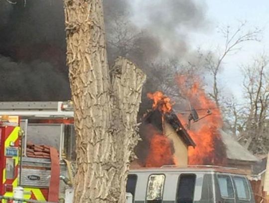 One injured in Sunday fire