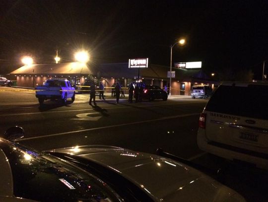 One person shot in attempted robbery at Wigwam