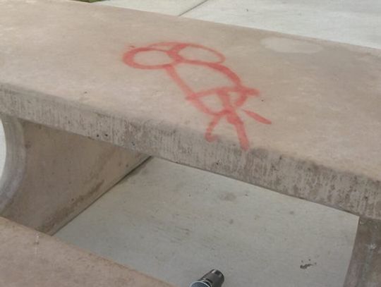 Out of Town Park hit with more vandalism