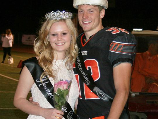 Photo: Fernley High School 2018 Homecoming King and Queen