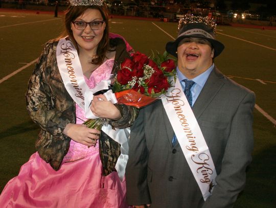 Photo: Fernley High School Homecoming King and Queen