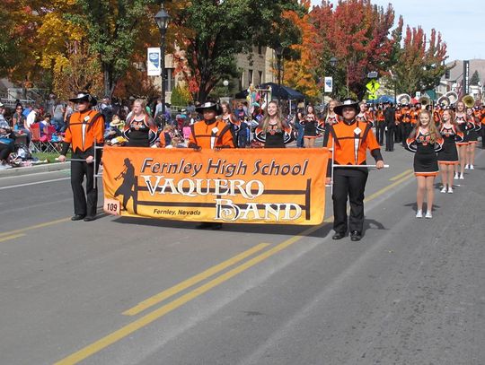 Photos: Fernley band performs in Nevada Day parade