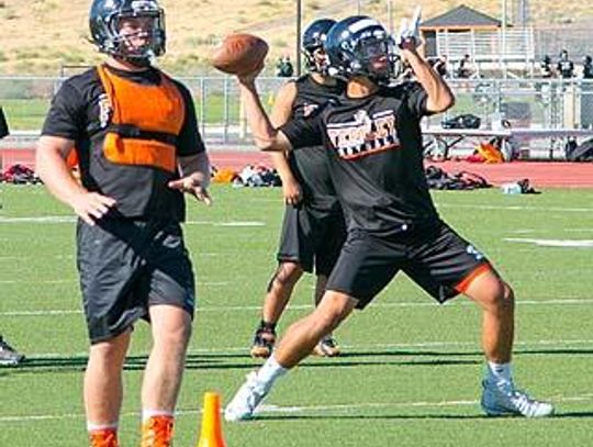 Photos: Fernley High School football practice, Aug. 9