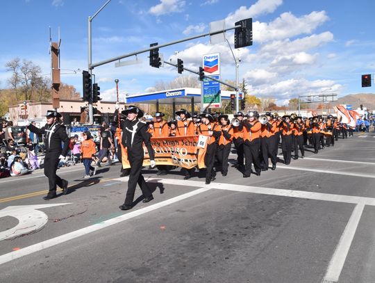 Photos: Fernley High School, Lyon County Sheriff in Nevada Day Parade