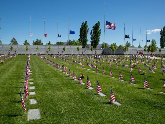 Photos: Memorial Day ceremony, Northern Nevada Veterans Memorial Cemetery, May 28