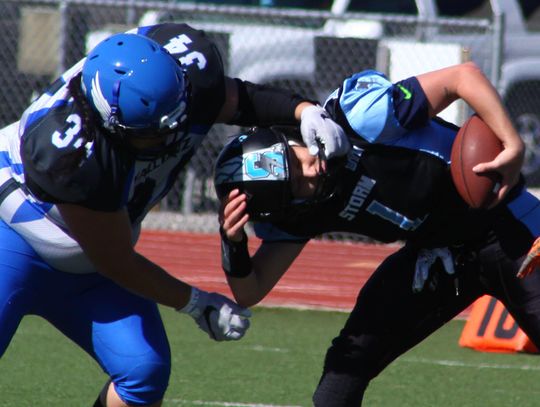 Photos: Nevada Storm vs Utah Falconz, April 29 at Fernley High School