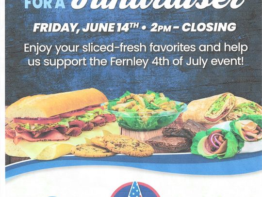 Port of Subs fundraiser for Fernley 4th of July
