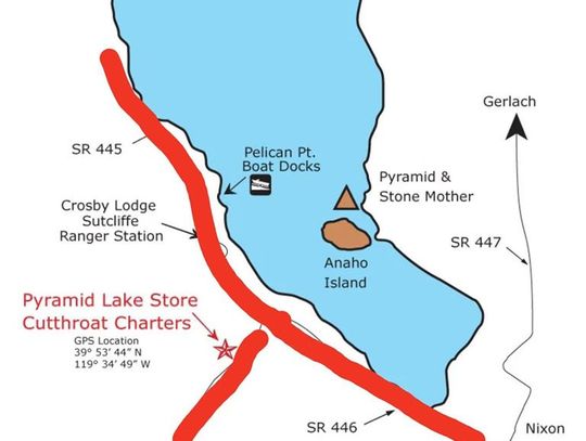 Pyramid Lake closed to non-local traffic