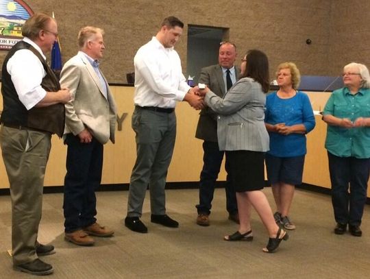 Roemer receives key to the city