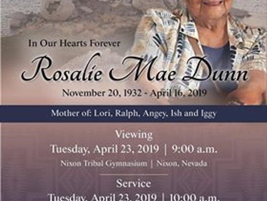 Rosalie Mae Dunn