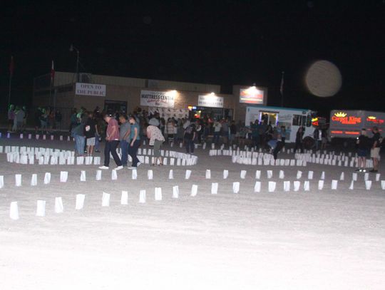 Rotary Club honors FHS class of 2020 with Luminary Walk