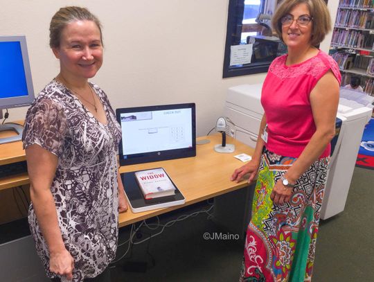 Self checkout scanner means no waiting at the Fernley Library