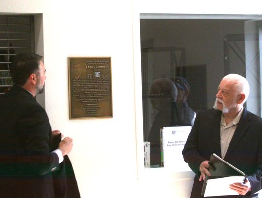Senior Center dedicated in memory of Goodman