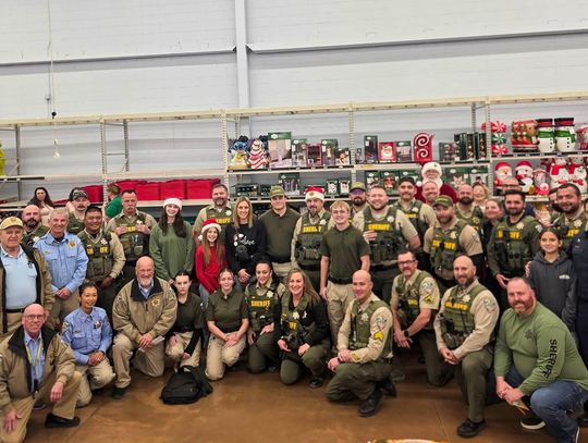‘Shop with a Sheriff’ brings Christmas joy to Lyon County kids