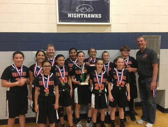 Silverland 7th grade girls win Sagebrush League championship