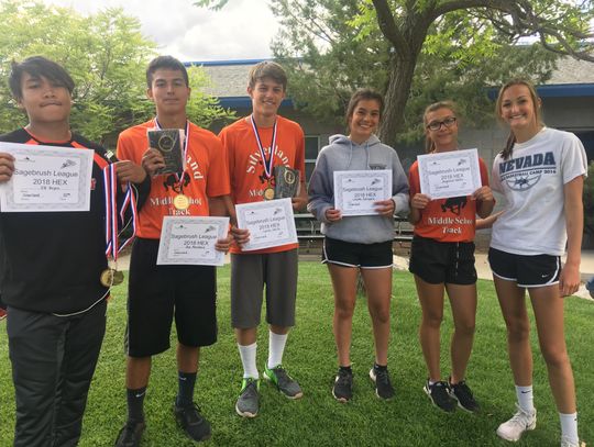 Silverland 8th grade boys win Sagebrush track title, other three teams place second