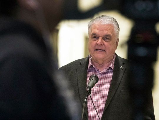 Sisolak says business reopenings can begin when state meets health benchmarks; schools to stay closed