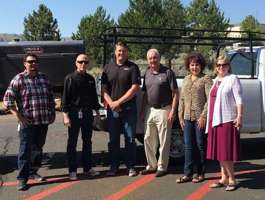 Southwest Gas donates arc welder to WNC