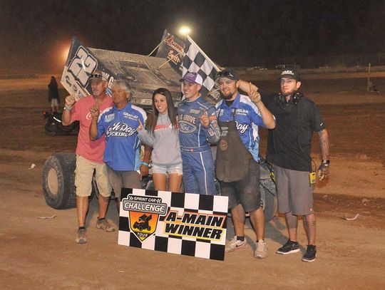 Sprint cars and midgets visit 95A Speedway