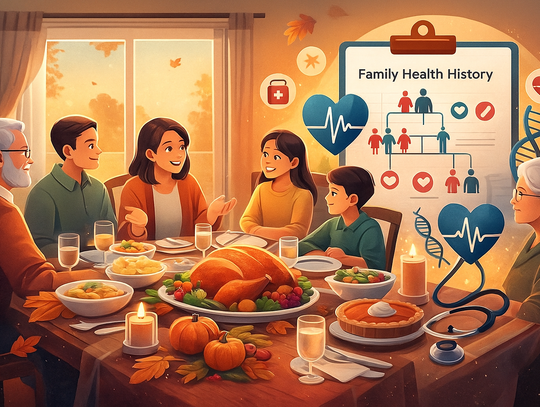 This Holiday Season, Talk About the Health History That Could Save Your Life