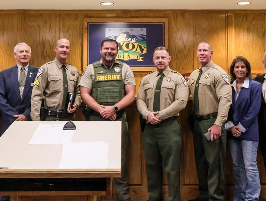 Three deputies receive Meritorious Service Medals for efforts during kidnapping case
