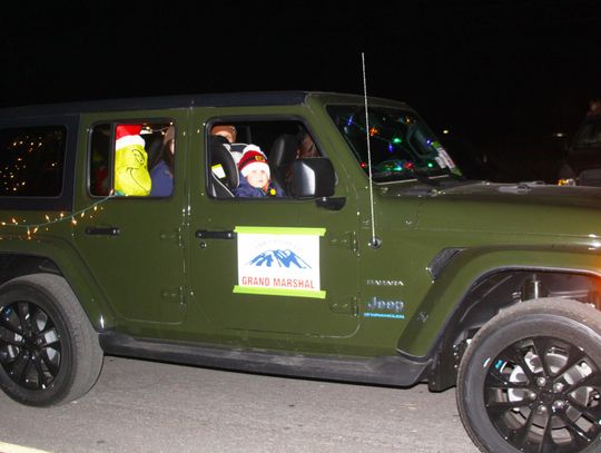 Three-year old with leukemia honored as Grand Marshal of Christmas Parade