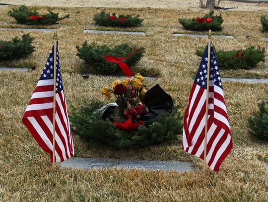Veterans Memorial Cemetery to host Wreaths Across America Saturday