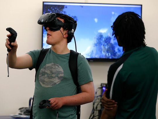 Virtual reality makes real-world difference for student with autism