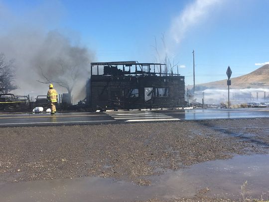 Wadsworth Fire destroys four structures