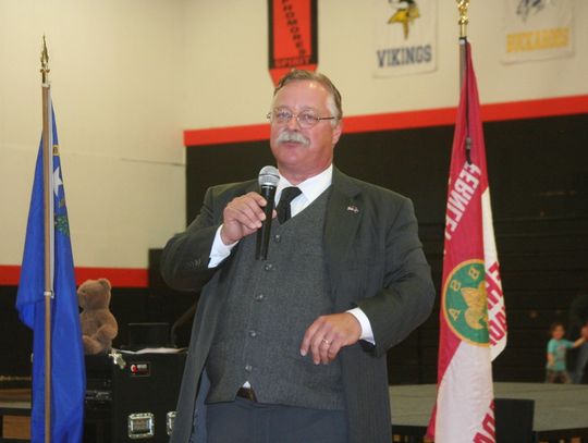 Wiegand regales crowd with tales of Roosevelt’s life