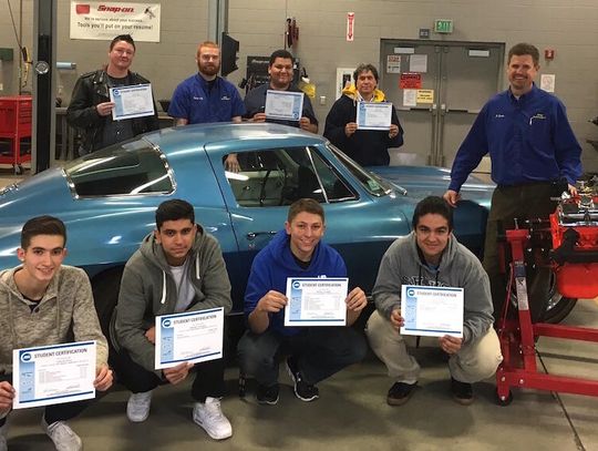 WNC automotive students jump start careers, pass ASE exams