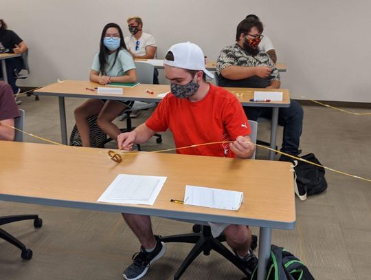 WNC engineering students adapt to COVID restrictions through creative exercise