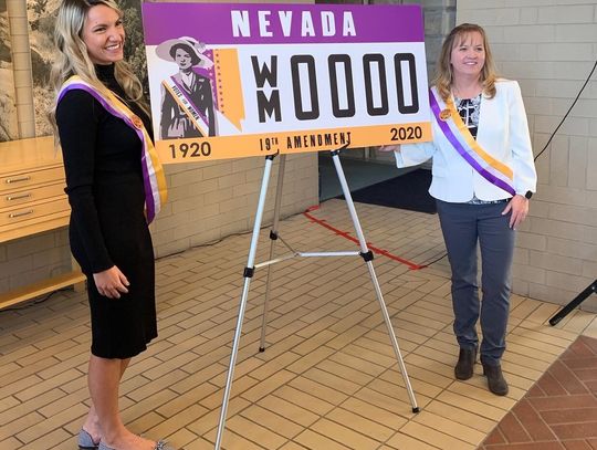 WNC graphic design student honored to help design women’s suffrage specialty license plate
