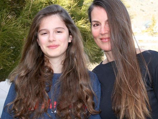 WNC instructor, daughter shave heads for cancer causes