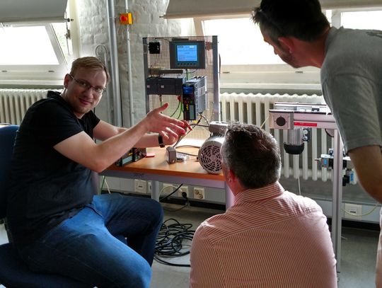WNC professor trains in Germany to expand mechatronics program