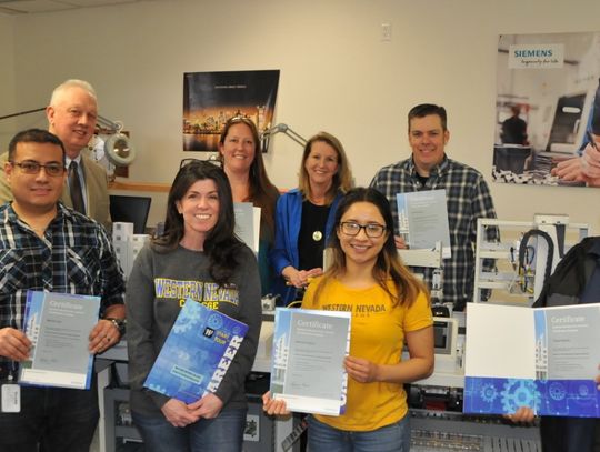 WNC students receive internationally recognized Siemens credential