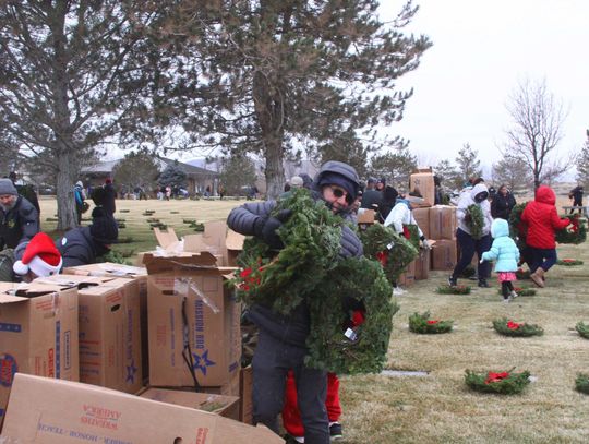 Wreaths Across America begins at 9 a.m. Saturday